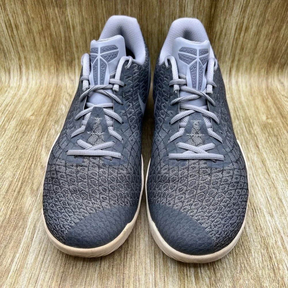 Nike Mamba Instinct Men's Size 14 Pure Platinum Shoes Kobe Bryant 852473-002
